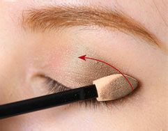 韩式眼妆-圆长眼画法