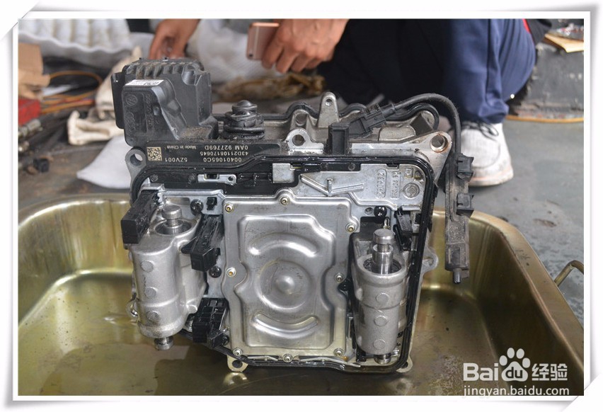 昊锐DSG变速箱故障维修,挂不上档,顿挫不走车