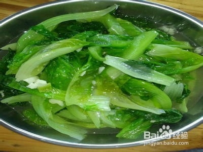 蚝油生菜的家常做法
