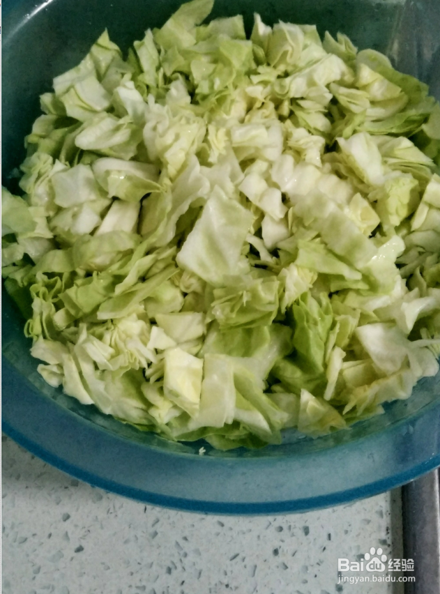 怎么制作青椒炒包菜