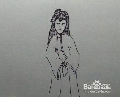 零基础学画画：教你怎么画古代美女