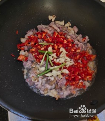 香芹炒肉家下饭菜！