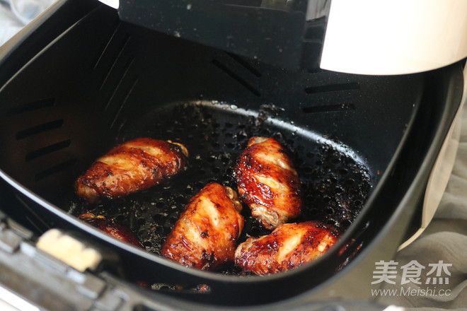 无油烤鸡翅的做法