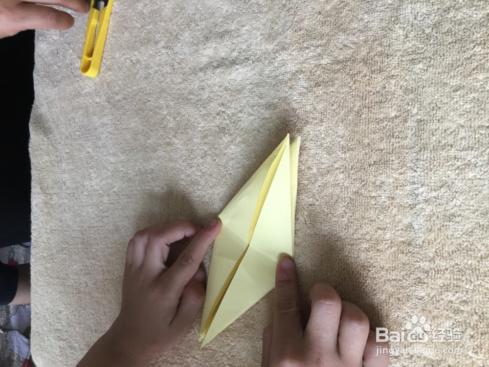 手工折纸怎么折出千纸鹤