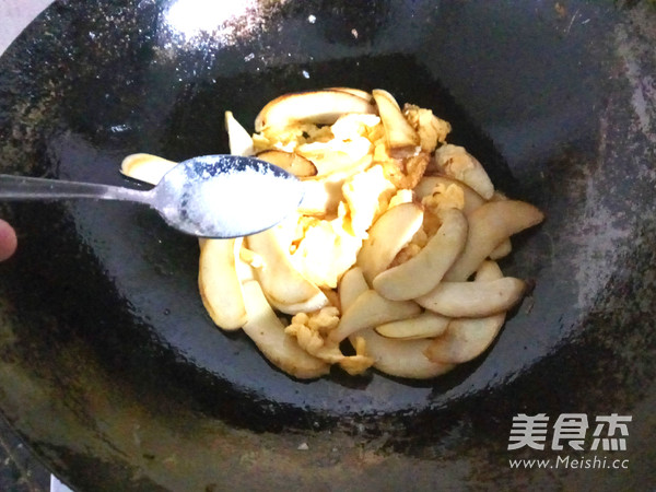 干煎鸡蛋杏鲍菇