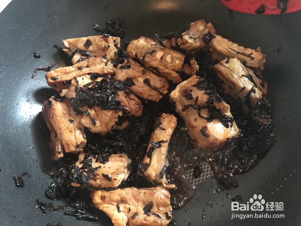 孩子爱吃的梅干菜烧排骨