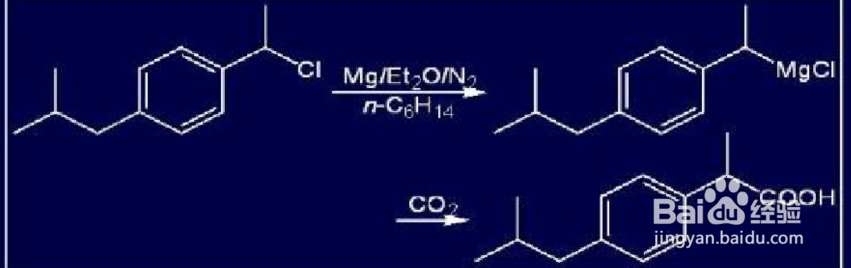 布洛芬制作化学方程式