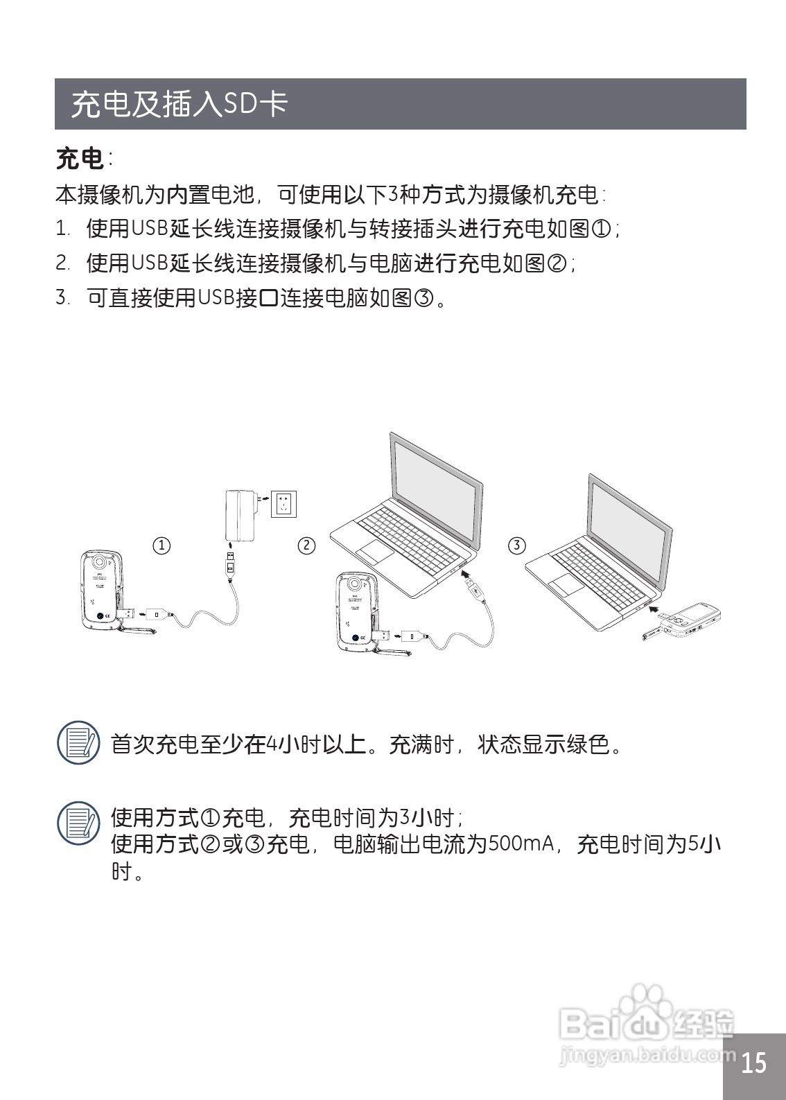 GE通用DV1数码相机说明书:[2]