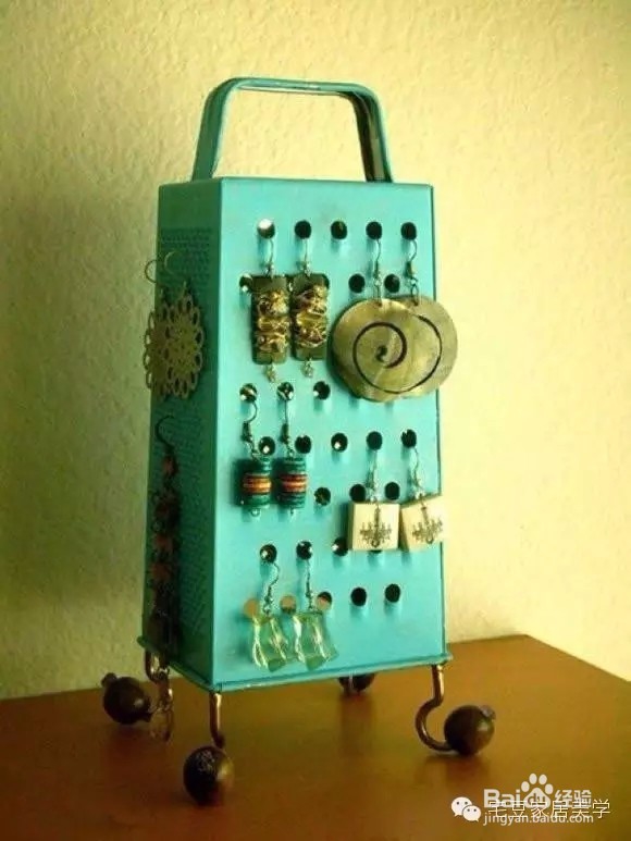 如何旧物利用改造成首饰收纳
