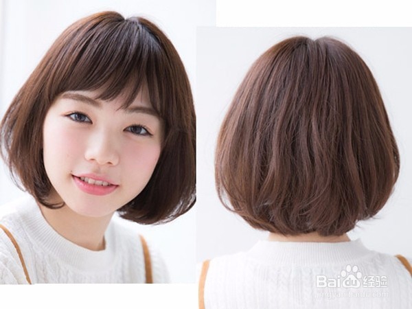 短发这样扎才美呢，推荐时尚短发发型