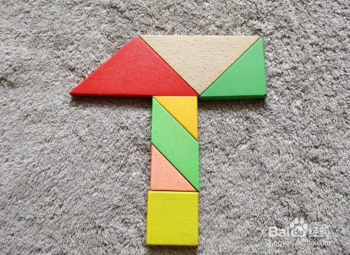 雕刻锤用七巧板怎么拼?