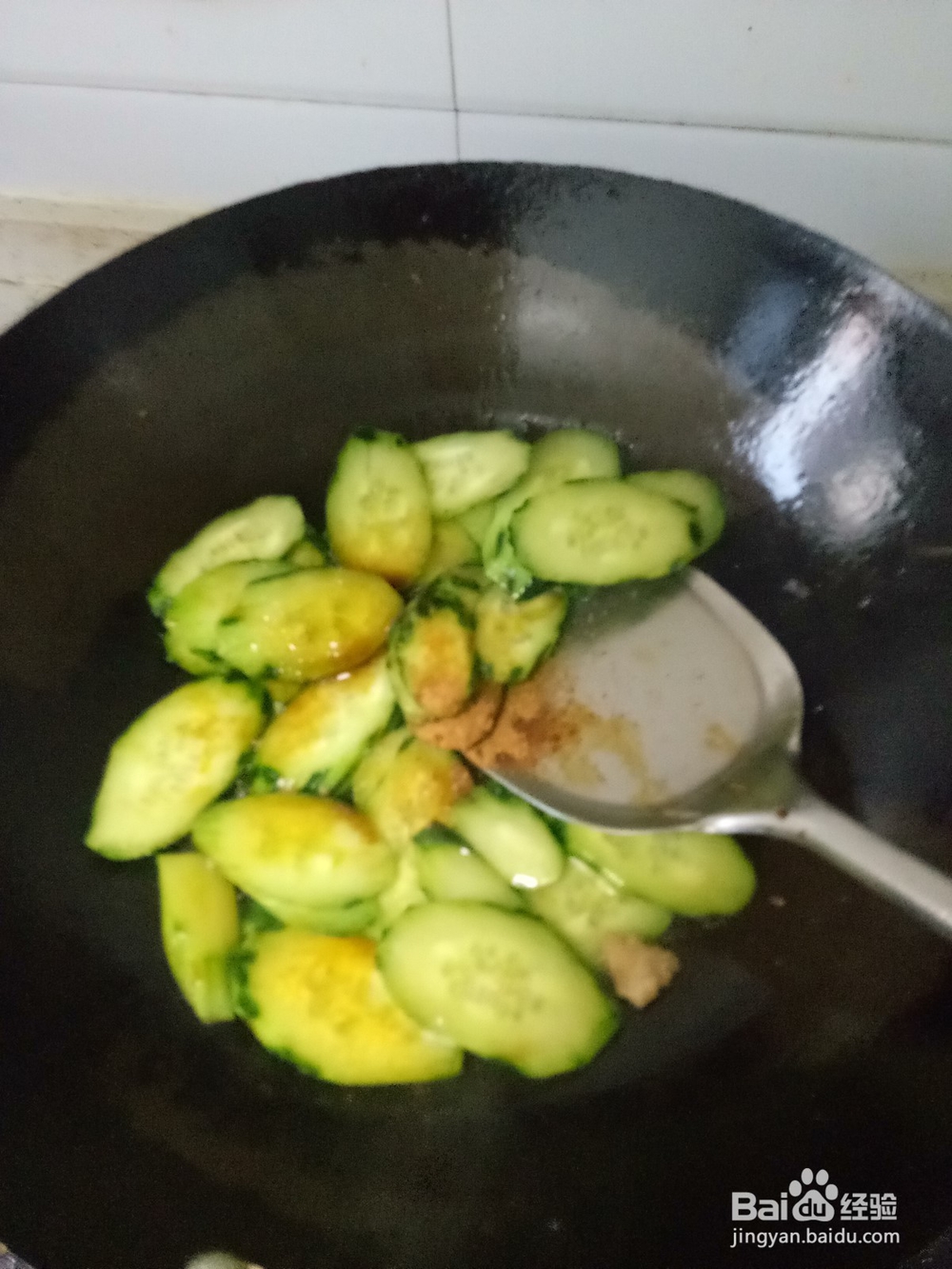 简单黄瓜炒肉片