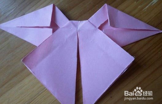 手工蝴蝶结折纸教程