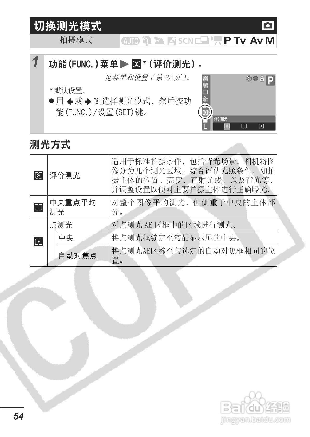 佳能PowerShot A700数码相机使用说明书:[6]