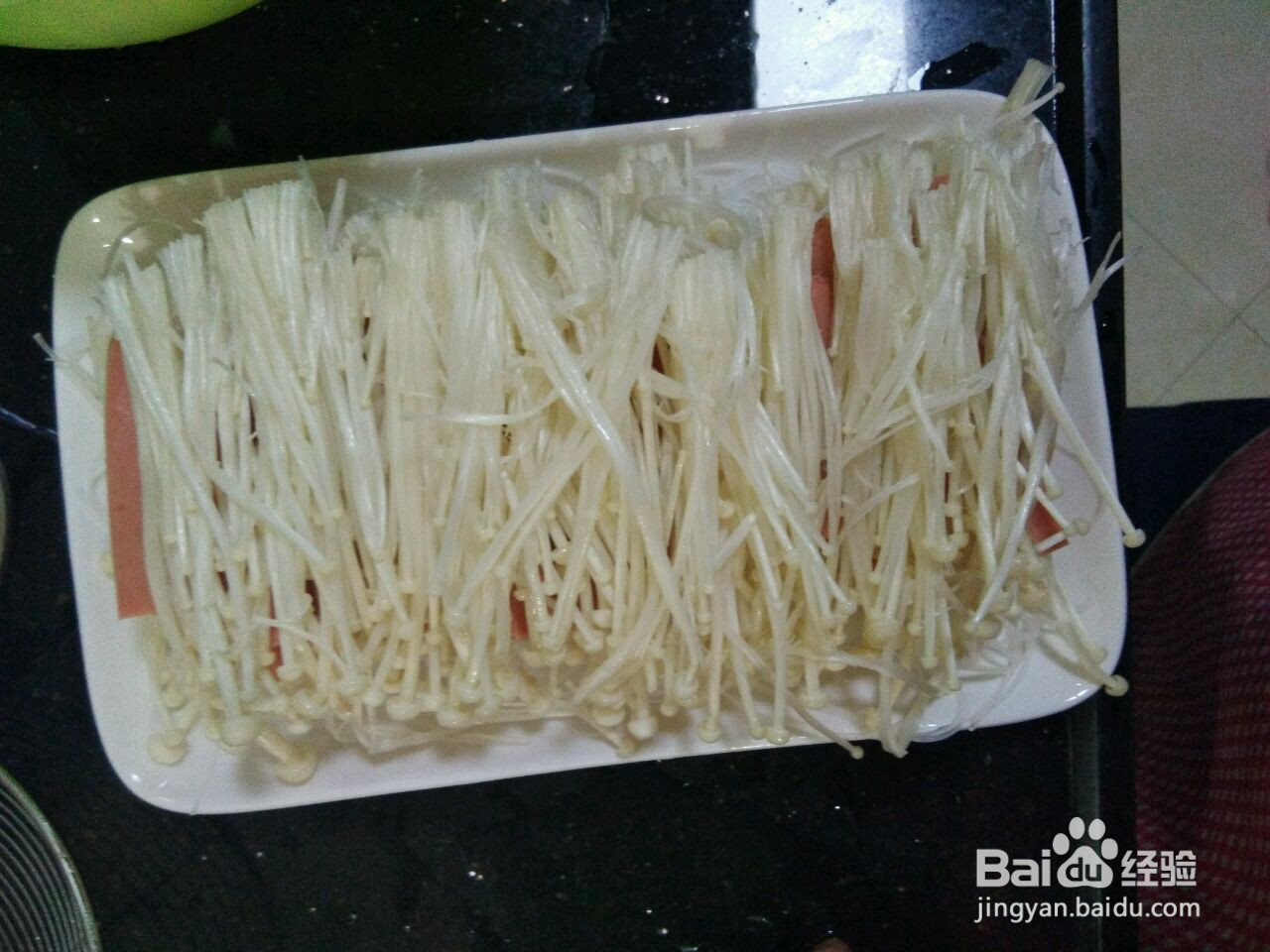 蒜蓉金针菇的做法