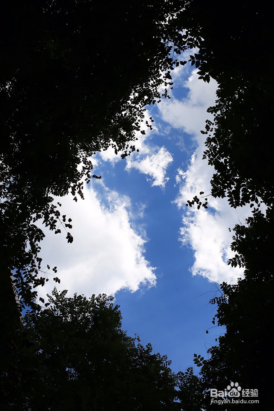 如何用定焦拍蓝天和白云