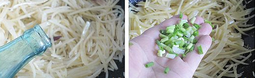 零厨艺自制特级味精做出五星级的酸辣土豆丝