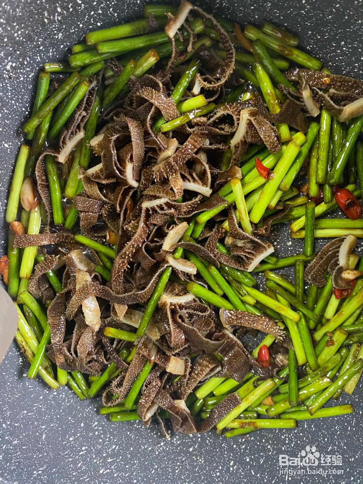 爆炒毛肚的简单做法
