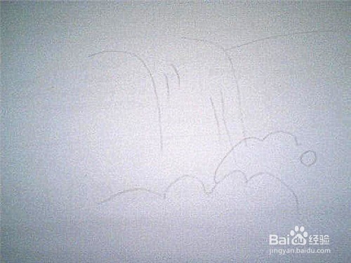 简笔画瀑布的画法