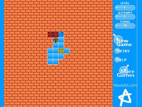 “经典推箱子”第一关攻略