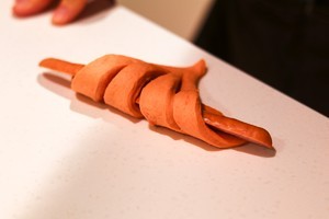 罗勒香肠芝士角的做法