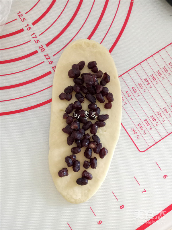 椰蓉蜜豆卷的做法