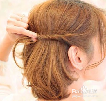 短发怎么扎百搭