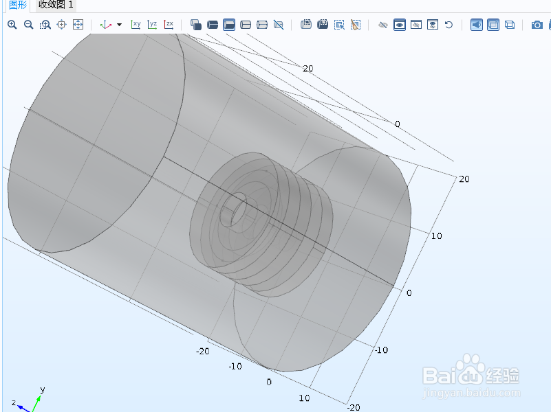 comsol图形中格点显示和隐藏的两种方法