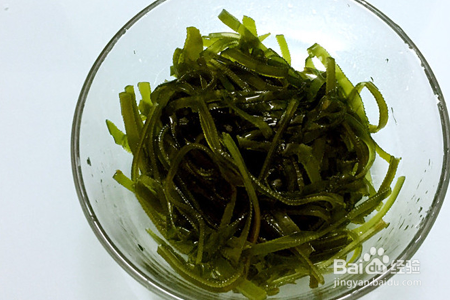 蒜蓉海带丝的做法