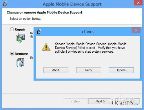 如何修复Apple Mobile Device无法启动错误？