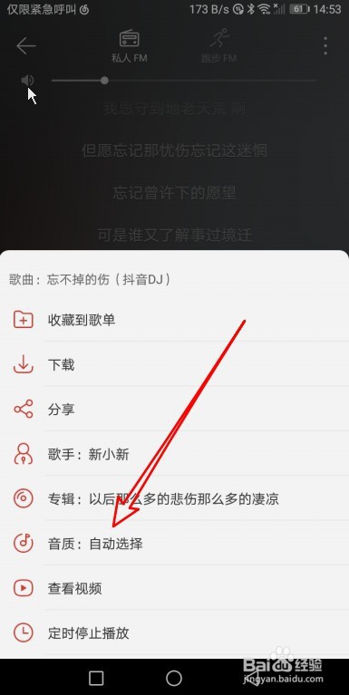网易云音乐怎么样设置私人FM在线播放音质