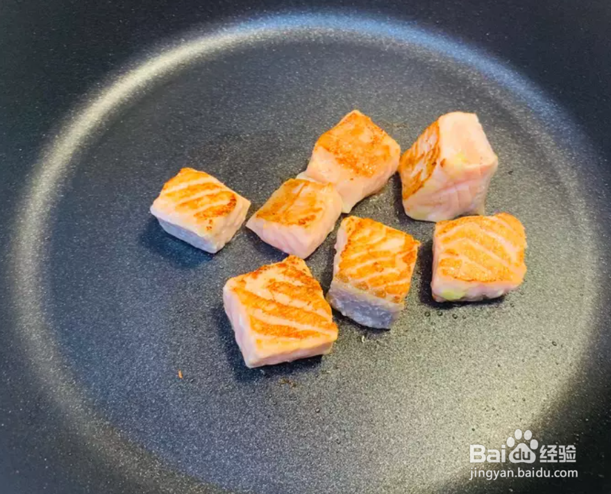 山葵鲑鱼味噌汤