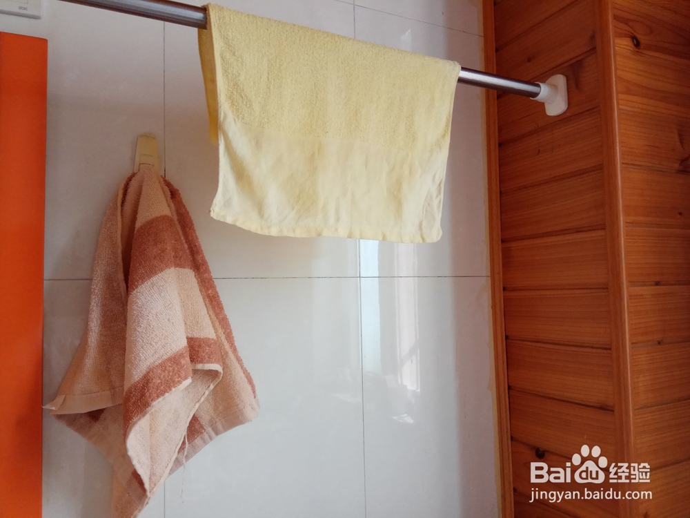 房间怎么放毛巾
