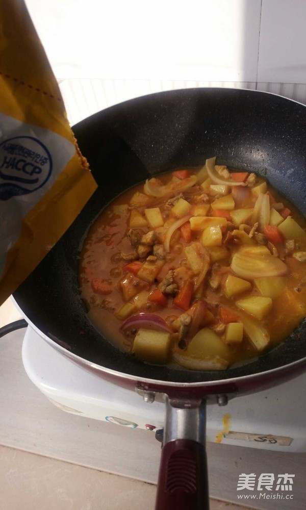 低油咖喱鸡饭萌版