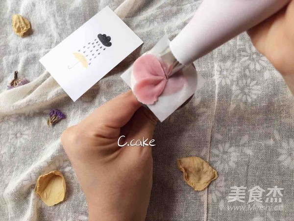 韩式豆沙裱花之苹果花