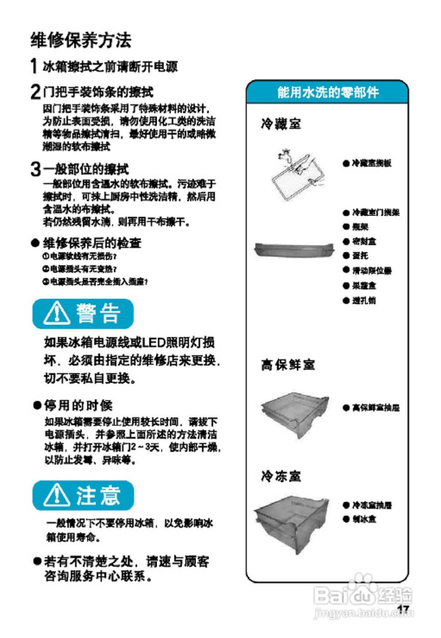 松下NR-C23WP1冰箱使用说明书:[2]