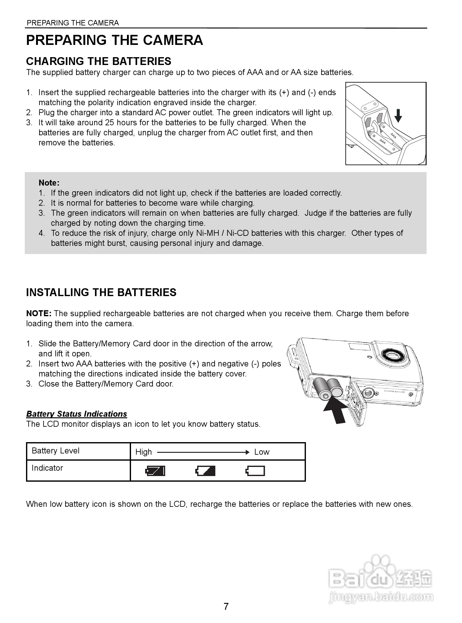 JENOPTIK JD C 5.0 SL数码相机说明书:[1]