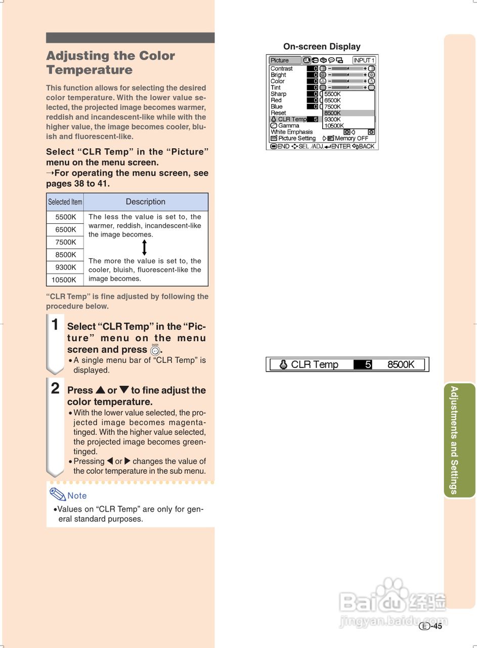 夏普SHARP DT-300投影机使用说明书:[5]