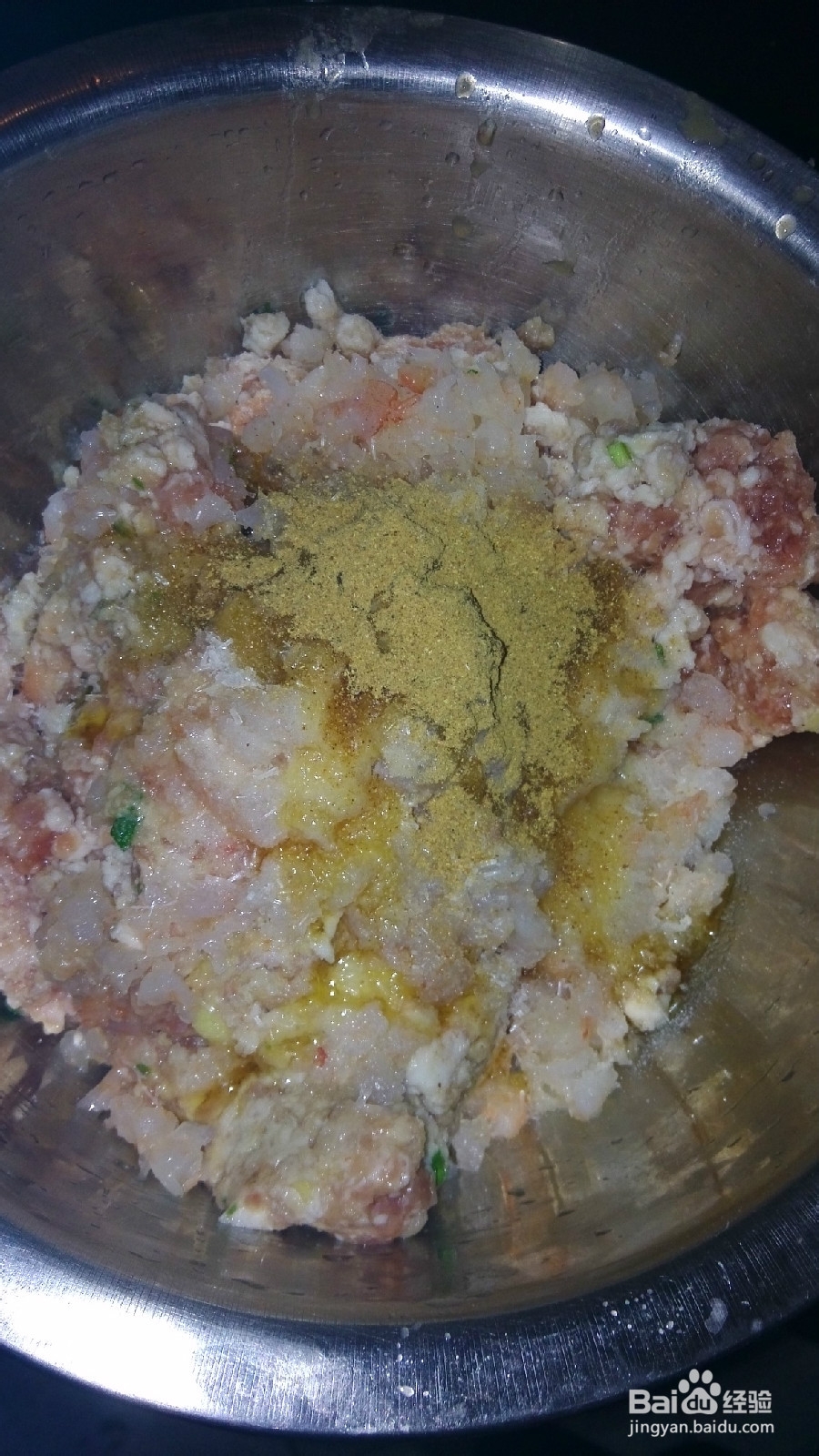 美味的三鲜饺子馅