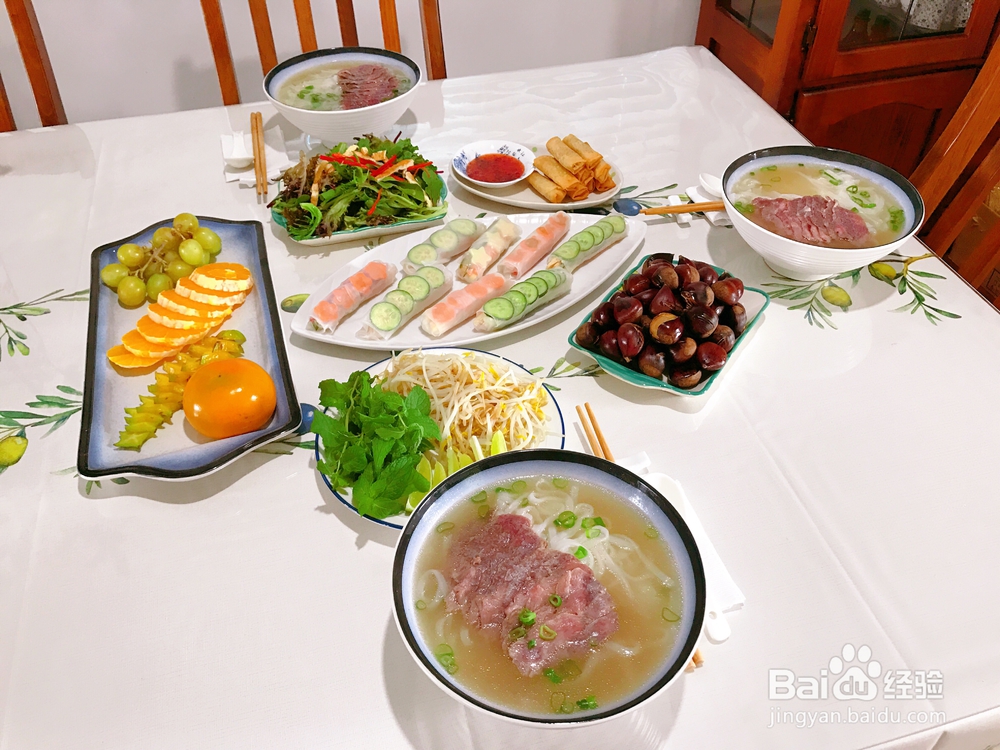 姐姐为我做的牛肉河粉