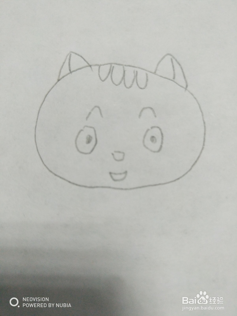怎么画可爱的小猫