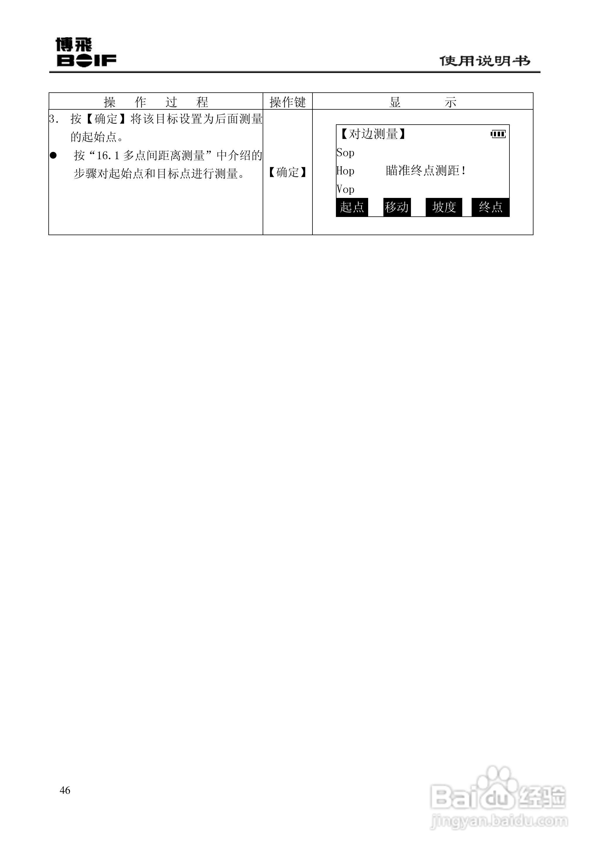 博飞BTS800系列全站仪说明书:[5]