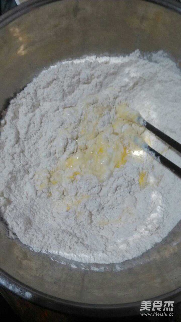 火腿肠花朵面包