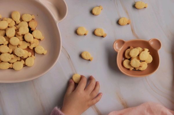 可爱小鱼奶酪饼干