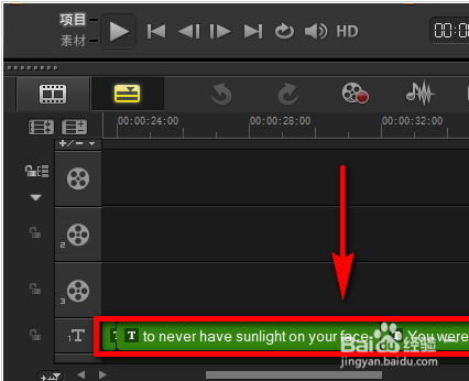 会声会影X9导入lrc格式歌词