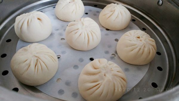 葱油萝卜酱肉包