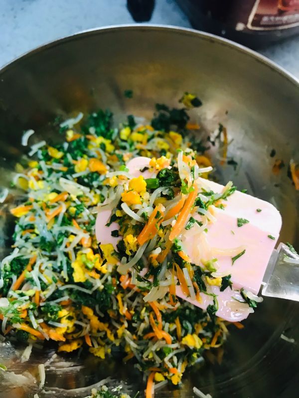 五彩斑斓荠菜纸皮包