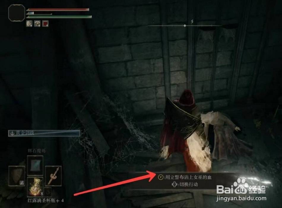 艾尔登法环女巫的血在哪染？