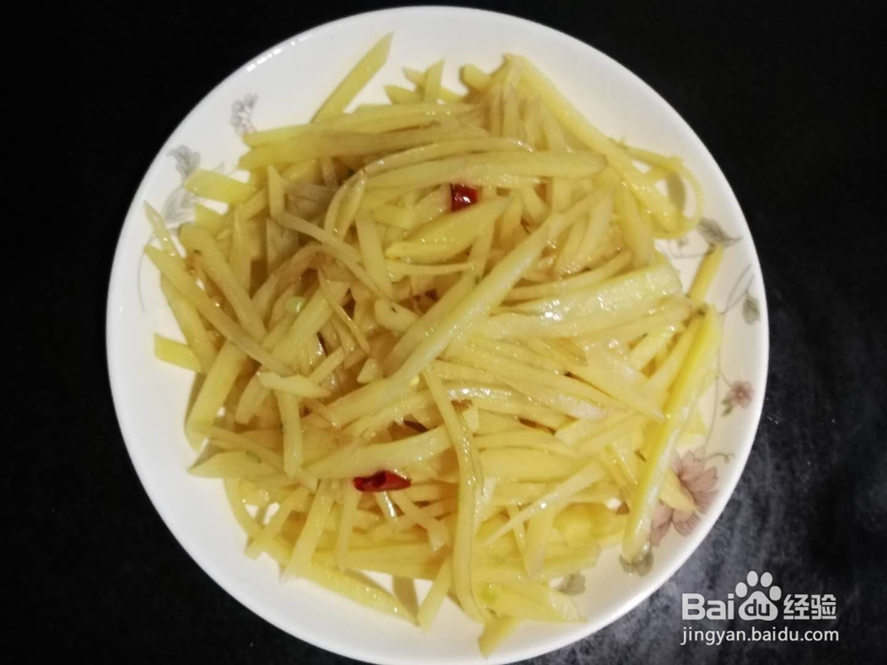 爽口酸辣土豆的做法