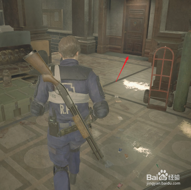 生化2重制版里昂里关攻略56:收集隐藏处的物品